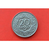 Польша 20 грошей 1923