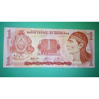 Банкнота 1 лемпира Гондурас 2003 г.