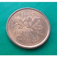 1 цент Канада 2009 г.в.