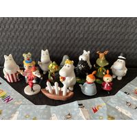 Ландрин. МУМИ ТРОЛЛИ MOOMIN 2009 ПОЛНАЯ СЕРИЯ!!! ЕСТЬ ВКЛАДЫШИ!