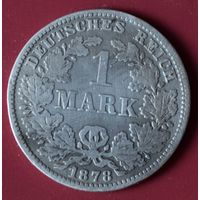 Германия 1 марка 1878