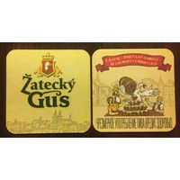 Подставка под пиво "Zatecky Gus" No 21