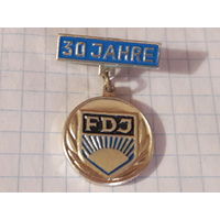 30 лет FDJ (Комсомол ГДР)