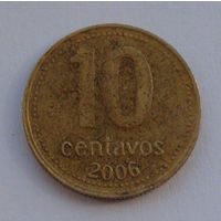 Аргентина 10 сентаво. 2006