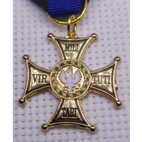 Крест (знак) Ордена 4 класса Виртути Милитари VIRTUTI MILITARI - иностранная награда Польша