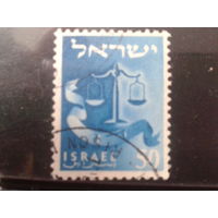 Израиль 1955 Стандарт, Знак Зодиака - Весы