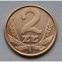 Польша, 2 злотых 1987 г.