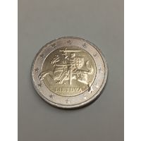 2 евро Литва 2020 г.