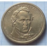 США 1 доллар, 2010 Президент США - Джеймс Бьюкенен (1857-1861)     D    ( П-2-3 )