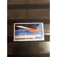 1969 Мали авиация самолёт Конкорд концовка серии чистая без клея без дыр (2-2)