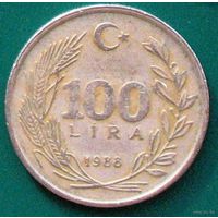 Турция, 100 лир 1988