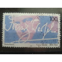 Германия 1995 австрийский писатель Михель-0,8 евро гаш.