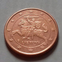 1 евроцент, Литва 2015 г.