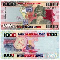 Сьерра Леоне. 1000 леоне (образца 2010 года, P30, UNC)
