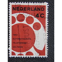 Нидерланды 1962 г. Телефонная связь.