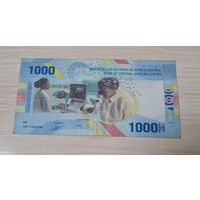Центральная Африка 1000 франков, 2020