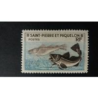 Сен-Пьер и Микелон 1957  рыбы
