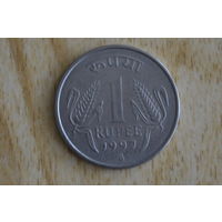 Индия 1 рупия 1997(М.Д. - Мехико)