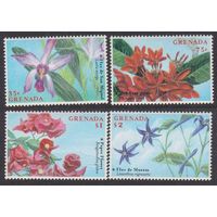 2000 Гренада 4531-4534 Цветы 5,00 евро