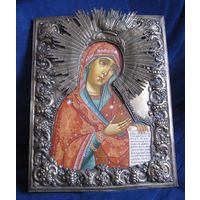 Икона Богородица со свитком