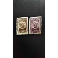 Марки СССР, 1942г. 821А, 822