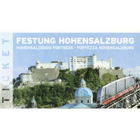 Входной билет в крепость Хоэнзальцбург, 2012 г. (Австрия)