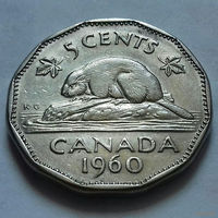 5 центов, Канада 1960 г.