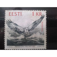 Эстония 1992 Хищная птица Михель-0,8 евро гаш