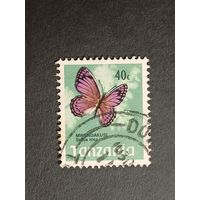 Танзания 1973. Бабочки