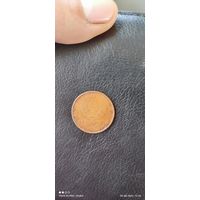 Монета 50 копеек бракованная