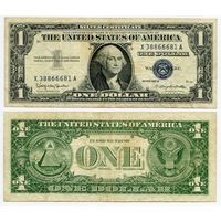 США. 1 доллар (образца 1957 года, 1957B, P419b)
