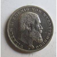 Вюртемберг 3 марки 1909   .v-015