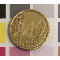 Италия 10 евроцентов 2012