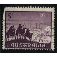 Австралия 1959 Mi# 304 Рождество Гашеная (AU05)