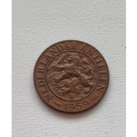 Нидерландские Антильские острова 1 цент, 1959 4-10-16