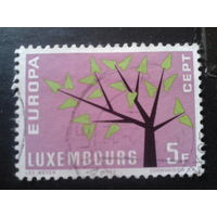 Люксембург 1962 Европа