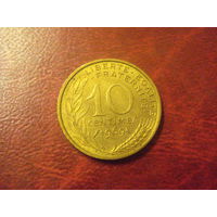 10 сантимов 1969 год Франция
