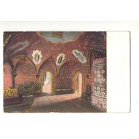 Старинная открытка "Москва, Тронная палата въ Теремномъ дворце"