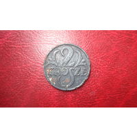 2 гроша 1928 год Польша