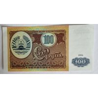 100 рублей Таджикистана 1994 года.