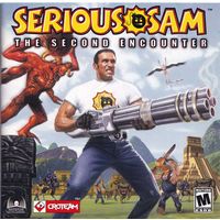 Serious Sam - The Second Encounter - Croteam - Made In USA - Фирменный диск!