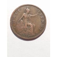 Великобритания 1 2 пенни 1936 года .
