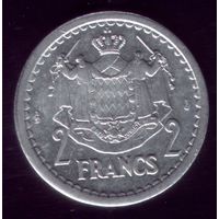 2 Франка 1943 год Монако
