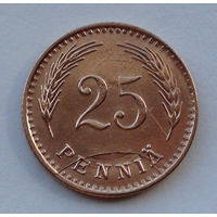 Финляндия 25 пенни. 1942