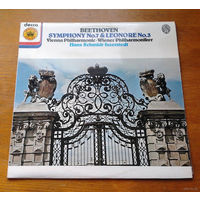 Beethoven. Symphony No. 7 & Leonore No. 3 - Vienna Philharmonic, Hans Schmidt-Isserstedt, LP 1977