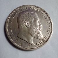 3 марки1910 Вюртемберг состояние