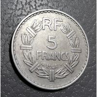 5 франков 1948 г.