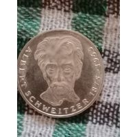 Германия 5 марок серебро 1975