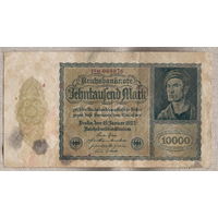 Германия 10000 марок 1922(Uss)