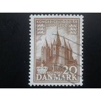 Дания 1953 1000 лет королевства кирха 12 века